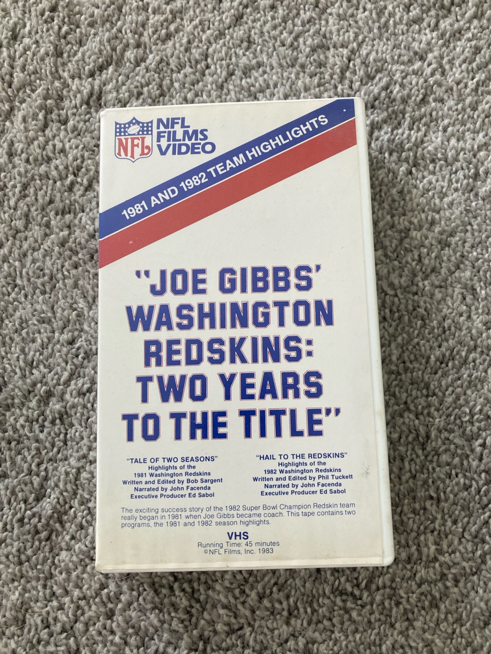Washington Redskins 1982 Highlights | NFL VHS